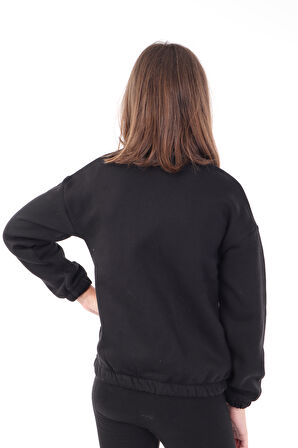 Toontoy Kız Çocuk Baskılı Sweatshirt