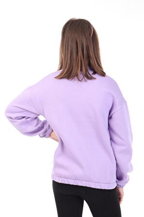 Toontoy Kız Çocuk Baskılı Sweatshirt