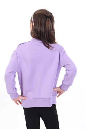 Toontoy Kız Bebek Baskılı Sweatshirt