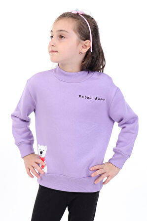 Toontoy Kız Bebek Baskılı Sweatshirt