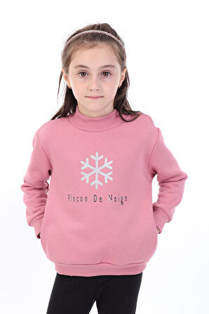 Toontoy Kız Bebek Baskılı Sweatshirt