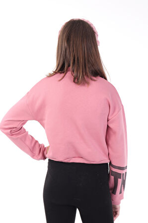 Toontoy Kız Çocuk Baskılı Sweatshirt
