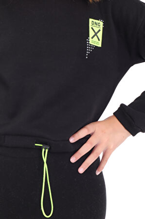 Toontoy Kız Çocuk Baskılı Sweatshirt