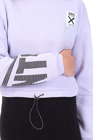 Toontoy Kız Çocuk Baskılı Sweatshirt