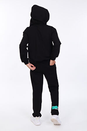 Toontoy Erkek Çocuk 3lü Baskılı Eşofman Takım