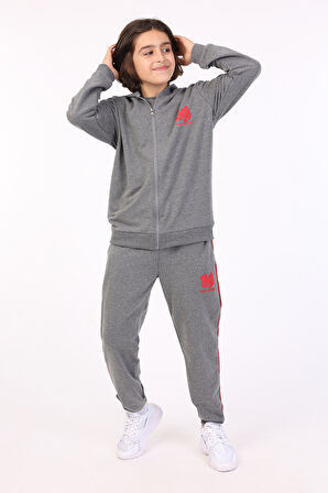 Toontoy Erkek Çocuk 3lü Baskılı Eşofman Takım