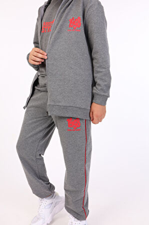 Toontoy Erkek Çocuk 3lü Baskılı Eşofman Takım