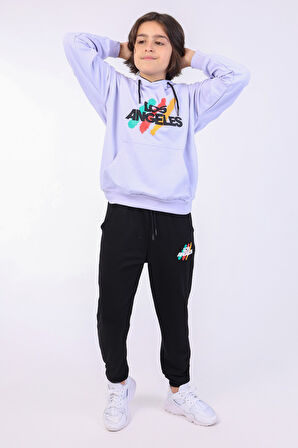 Toontoy Erkek Çocuk Baskılı Eşofman Takım