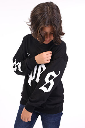 Toontoy Erkek Çocuk Baskılı Sweatshirt