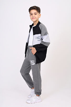 Toontoy Erkek Çocuk Baskılı Eşofman Takım