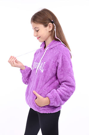 Toontoy Kız Çocuk Nakışlı Sweatshirt