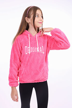 Toontoy Kız Çocuk Nakışlı Sweatshirt