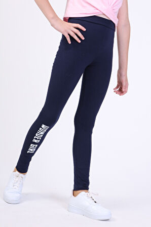 Toontoy Kız Çocuk Baskılı Tayt