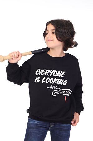 Toontoy Erkek Çocuk Baskılı Sweatshirt