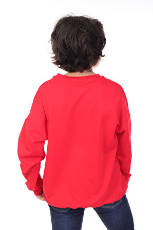 Toontoy Erkek Çocuk Baskılı Sweatshirt