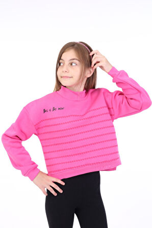 Toontoy Kız Çocuk Baskılı Sweatshirt