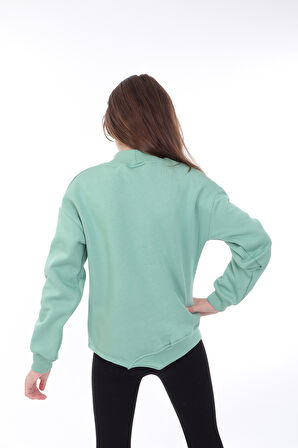 Toontoy Kız Çocuk Baskılı Sweatshirt