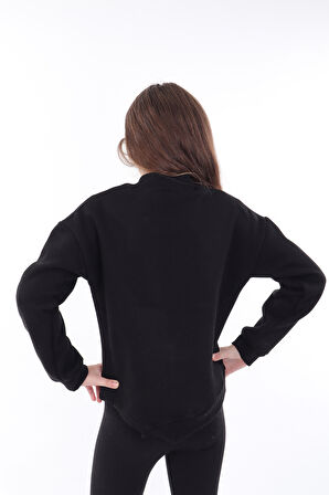 Toontoy Kız Çocuk Baskılı Sweatshirt