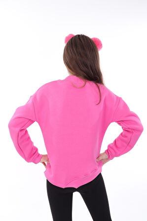 Toontoy Kız Çocuk Baskılı Sweatshirt