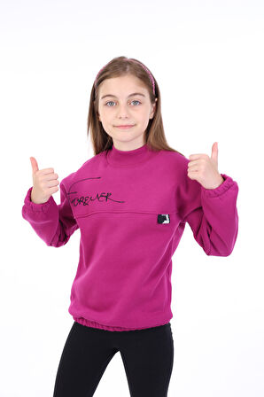 Toontoy Kız Çocuk Baskılı Sweatshirt