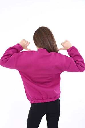 Toontoy Kız Çocuk Baskılı Sweatshirt