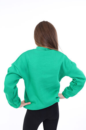 Toontoy Kız Çocuk Baskılı Sweatshirt