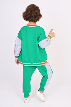 Toontoy Erkek Çocuk Baskılı Eşofman Takım