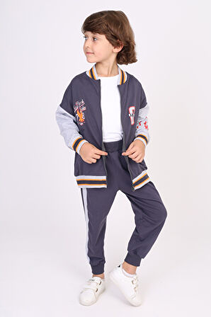 Toontoy Erkek Çocuk Baskılı Eşofman Takım