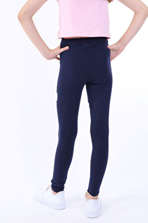 Toontoy Kız Çocuk Baskılı Tayt