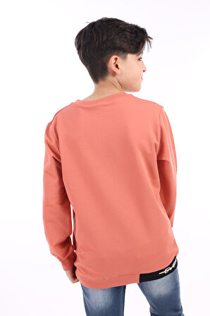 Toontoy Erkek Çocuk Baskılı Sweatshirt