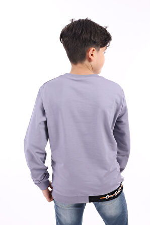 Toontoy Erkek Çocuk Baskılı Sweatshirt