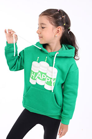 Toontoy Kız Çocuk Baskılı Sweatshirt