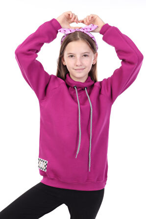Toontoy Kız Çocuk Baskılı Sweatshirt