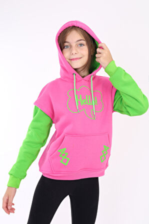 Toontoy Kız Çocuk Baskılı Sweatshirt