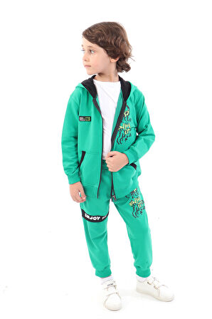 Toontoy Erkek Çocuk Baskılı Eşofman Takım