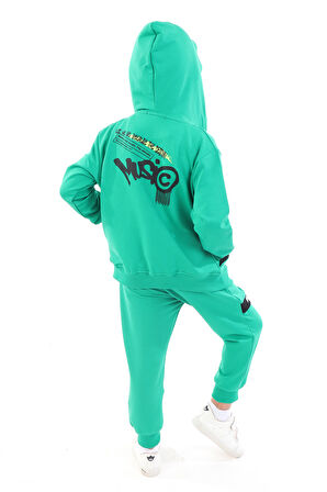 Toontoy Erkek Çocuk Baskılı Eşofman Takım