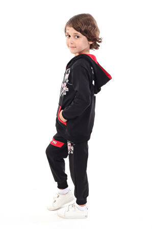 Toontoy Erkek Çocuk Baskılı Eşofman Takım
