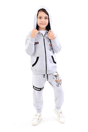 Toontoy Erkek Çocuk Baskılı Eşofman Takım