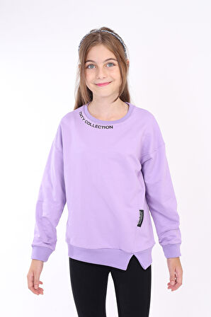 Toontoy Kız Çocuk Baskılı Sweatshirt