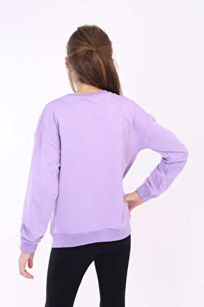 Toontoy Kız Çocuk Baskılı Sweatshirt