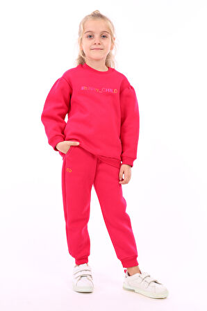 Toontoy Kız Çocuk Baskılı Sweatshirt