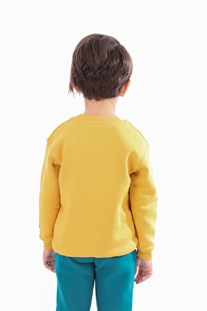 Toontoy Unisex Çocuk Baskılı Sweatshirt