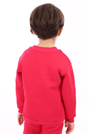 Toontoy Unisex Çocuk Baskılı Sweatshirt