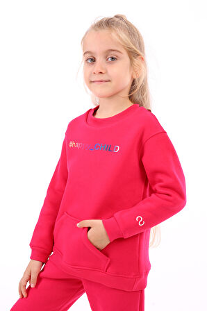 Toontoy Unisex Çocuk Baskılı Sweatshirt
