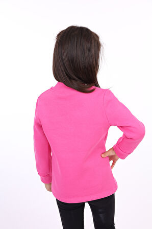 Toontoy Kız Çocuk Nakışlı Sweatshirt