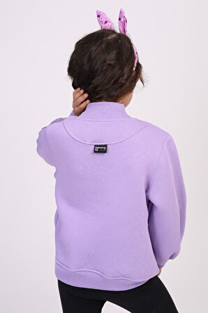 Toontoy Kız Çocuk Baskılı Sweatshirt