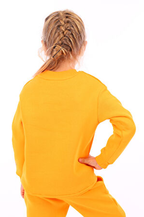 Toontoy Kız Çocuk Nakışlı Sweatshirt