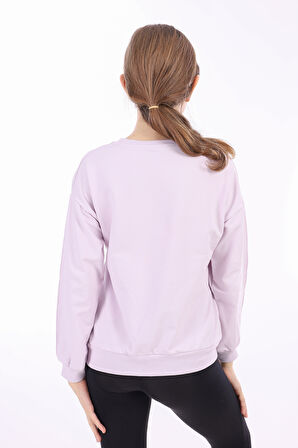Toontoy Kız Çocuk Baskılı Sweatshirt