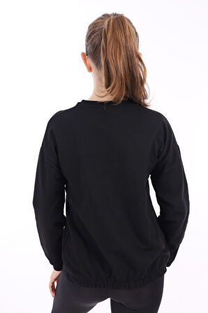 Toontoy Kız Çocuk Baskılı Sweatshirt