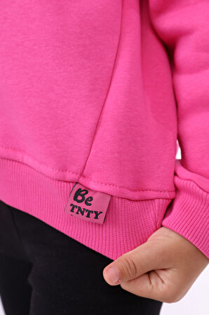 Toontoy Kız Çocuk Nakışlı Sweatshirt